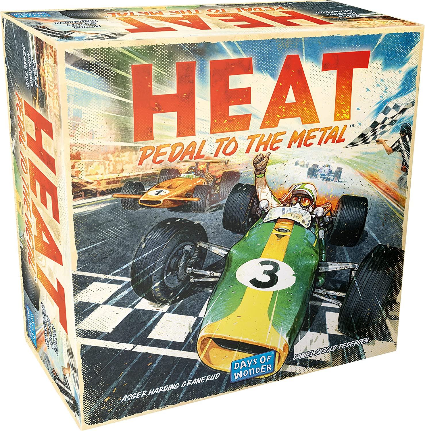 HEAT - PEDAL TO THE METAL - WiredVillage Games - Wiredvillage Games